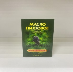 Пихтовое масло Алтай 30 мл купить